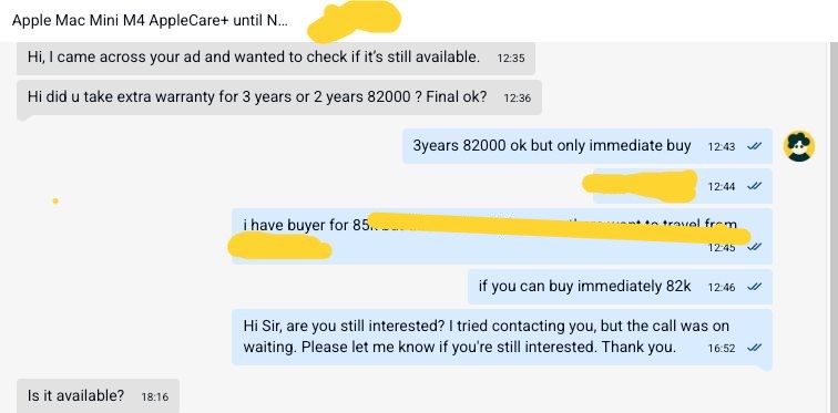 OLX Offer Screenshot 1