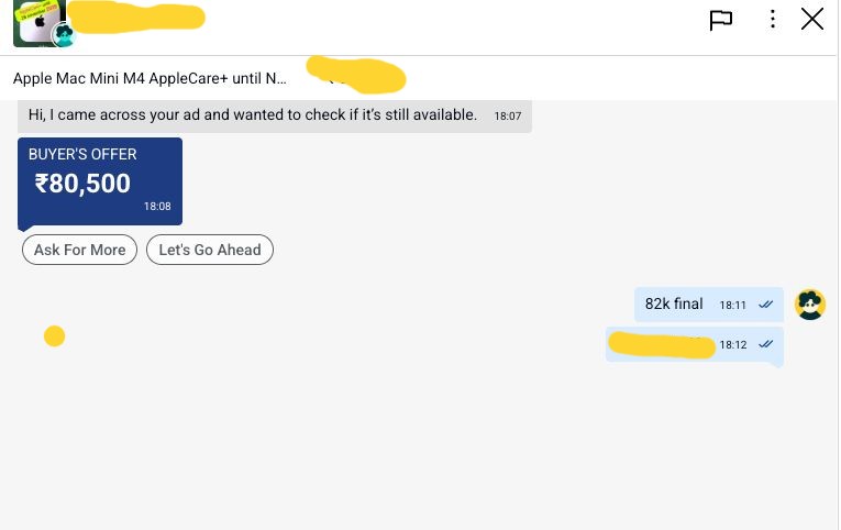 OLX Offer Screenshot 2